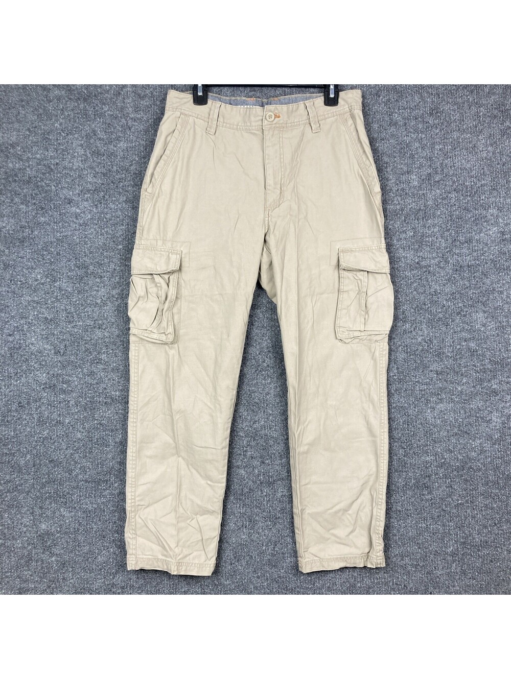 Northwest Territory Mens Tag Size 32 x 30 Khaki Slim Straight Leg Cargo Pants